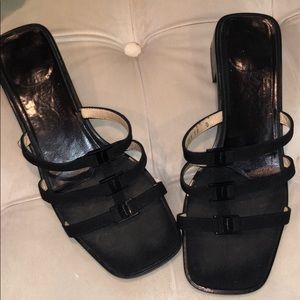 Vintage Ferragamo Sandals 1/4 inch heel